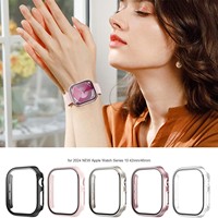 Étui pour S10/S11, protection d'écran intégrale 360°, série 9/8/7 SE, verre trempé PC, design intégré, moule privé