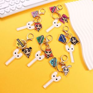 Llavero Acrílico Personalizado con Diseño de Dibujos Animados, Impresión UV, Material PVC, Moderno, Resistente al Agua, Regalo Empresarial - Product Image 1