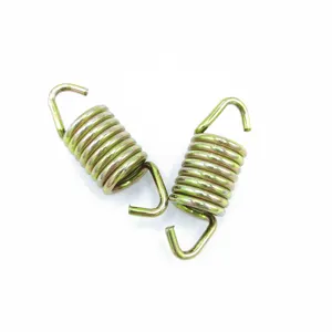 Spring manufacturer specializes in customizing high-quality colored zinc plated carbon steel high extension hook tension springs