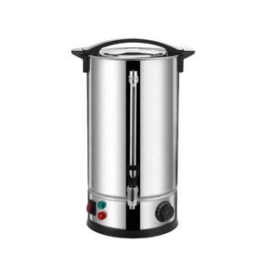 In acciaio inox elettrico acqua calda urna per uso alberghiero tè caffè percolatore Catering urna vin brulè più caldo distributore di bevande - Product Image 2