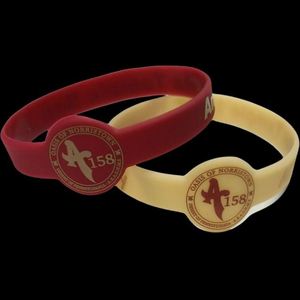 Cadeaux personnalisés, bracelet en silicone caoutchouc personnalisé, bijoux sportifs imprimés, bracelet de poignet - Product Image 3