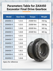 <span class=keywords><strong>Caja</strong></span> <span class=keywords><strong>de</strong></span> Engranajes <span class=keywords><strong>de</strong></span> Transmisión Final para Excavadora ZAX450 <span class=keywords><strong>de</strong></span> Calidad Premium, Repuesto Duradero para Maquinaria <span class=keywords><strong>de</strong></span> Construcción - Product Image 5