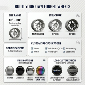 Rines Forjados Personalizados de 17 18 19 20 21 22 Pulgadas 4x100 4x114 5x100 5x108 5x112 5x114.3 5x115 5x120 5x127 5x130 para <span class=keywords><strong>Audi</strong></span> <span class=keywords><strong>RS</strong></span> a Serie <span class=keywords><strong>Q</strong></span> - Product Image 3