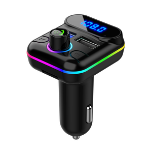 MP3 portátil para automóvil para reproductor <span class=keywords><strong>Bluetooth</strong></span> 5,0 con conexión USB Transmisor FM BT para llamadas manos libres - Product Image 3