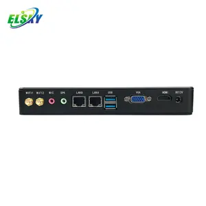 ELSKY Desktop HD4005 With CPU 3rd Gen Core Mini Pc I5 3210M Realtek 8111E/8111F HD Graphics 3000/4000 Cheap Mini Pc