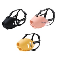 Muselière pour grand chien Pipitao Original Fun, en TPE arrondi, réglable, protection anti-morsure pour chien