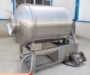 Machine de marinage sous vide résistante à l'usure pour la marinage des kebabs de mouton dans une usine de transformation alimentaire halal - Product Image 3