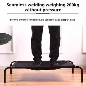 Cama para perros de refrigeración elevada y duradera, cunas elevadas para exteriores para perros grandes, camas para mascotas - Product Image 4