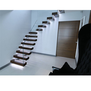 Barandilla de Cable Vertical para Escaleras, Diseño de Escaleras Flotantes - Product Image 1