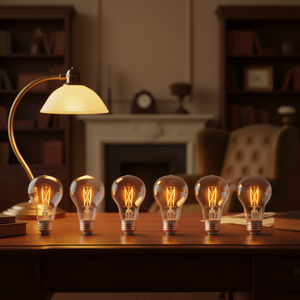 Bombilla LED Edison DB A19 4.5W 450 Lúmenes 2700K E26 Regulable, Alimentación CA, Iluminación Residencial - Product Image 2