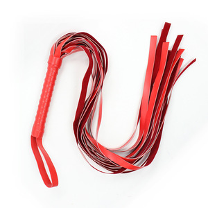 Noir/rouge SM érotique gland fouet punition sexuelle fessée pagaie Couple flirtant outils fétiche jouets - Product Image 3