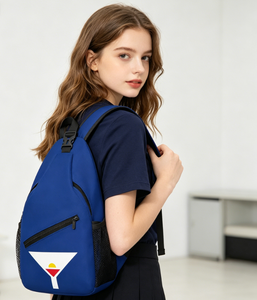 Bolso bandolera de alta calidad con la bandera de San <span class=keywords><strong>Martín</strong></span>, logotipo personalizado, bolso bandolera, mochila cruzada para el pecho, mochila de viaje - Product Image 1