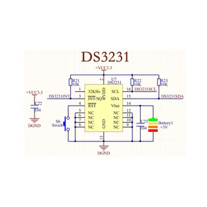 Módulo de Memoria de Reloj en Tiempo Real de Precisión RTC DS3231 AT24C32 I2C sin Batería <span class=keywords><strong>para</strong></span> Proyectos Electrónicos DIY con <span class=keywords><strong>Arduino</strong></span> - Product Image 5