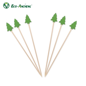 Palillos de bambú ecológicos, desechables, antiadherentes, de mango largo, para frutas, ideales para fiestas en casa, con MOQ bajo. - Product Image 3