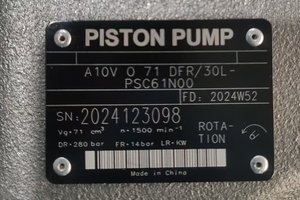 Pompe à huile OEM A10VO A10VSO, pompe hydraulique à piston variable axial haute performance A10VO28/45/71/100/140, A10VO71DFR/30L-PSC61N00 - Product Image 4