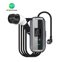 Nouveau chargeur EV portable 11 kW Type 2, homologué CE TUV, triphasé, câble de charge mobile, application intelligente, livraison rapide