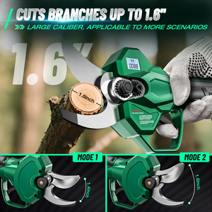 21V Lithium Cordless Rechargeable Brushless <strong>Electric</strong> <strong>Secateurs</strong> 30mm Titanium Blade Safety Pruning Shears for Orchard Pruning - Product Image 2