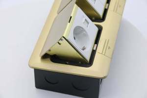 Nhúng thiết kế sàn Ổ cắm điện hội nghị đồ nội thất Sạc Anh chúng tôi cắm tiêu chuẩn 16A đánh giá Pop Up tầng ổ cắm - Product Image 4