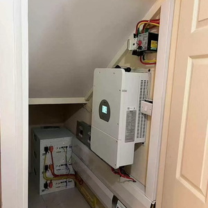 Bluetooth 10kwホームLiFePO4パワーウォールシステム<span class=keywords><strong>48V</strong></span> 200Ahスタック可能なリチウムイオンソーラーバッテリーで大容量。 - Product Image 5