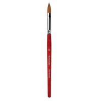 Top qualité 100% pur brosse ongles fournitures peinture outils Art stylo manche en bois massif meilleur professionnel Kolinsky brosse à ongles