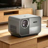 Projecteur vidéo ODM M1 à moteur optique scellé, projecteur de cinéma LCD LED pour la maison, projecteur LED 4K pour hôtels, cafés, bureaux
