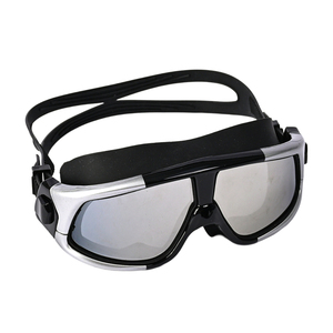 משקפי שחייה למיופיה עם מסגרת גדולה, רבי מכר, עמידים למים ולערפל, משקפי שחייה מקצועיים יוניסקס לתחרויות - Product Image 5