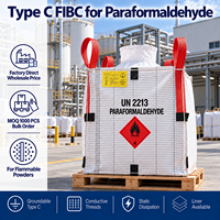 Sac Big Bag Conducteur 1000 kg Type C UN2213 FIBC Groundable pour Poudre de Paraformaldéhyde, Robuste, Vente en Gros