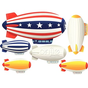Bơm hơi khổng lồ quảng cáo Fly airship Helium blimp Drone bóng bay Zeppelin - Product Image 5