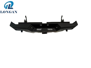 Paraurti Posteriore e Bull Bar Personalizzati per Pickup 4x4, Accessori Off-Road in Acciaio Resistente, Compatibili con Verricello, Verniciatura a Polvere Nera - Product Image 3