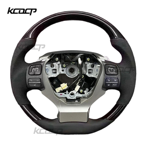 Compatible avec Lexus NOUVEAU Volant en Bois Hilux Fortuner Camry Land Cruiser Gr Corolla Hiace 86 Mark X Prado 120 <span class=keywords><strong>Yaris</strong></span> - Product Image 1