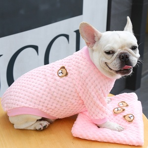All'ingrosso autunno inverno <span class=keywords><strong>vestiti</strong></span> cane di lusso cucciolo maglioni grazioso maglione caldo pile a due gambe <span class=keywords><strong>vestiti</strong></span> per <span class=keywords><strong>animali</strong></span> domestici - Product Image 2
