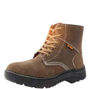 Men's Winter Snow Boots Suede Cowhide Mid-Heel Warm <b>Wool</b> Lining Durable Outdoor Boots - Product Image 5