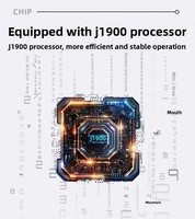 7 pouces 14 broches RS232 RS422 industriel Vesa intégré montage moniteur tactile automatisation ordinateur J1900 PLC panneau de commande PC Win10