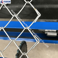 Machine de fabrication de grillage diamanté à fil unique, directe usine, pour clôtures de ferme, grillage à mailles losangées et cages pour animaux de compagnie/zoo