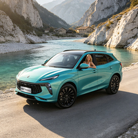 Voiture CNG Forthing T5 EVO d'usine d'origine avec réservoir de gaz intégré de 80L, écran LCD double de 10,25 pouces, SUV