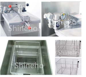 Shineho-freidora de pollo a presión, máquina eléctrica comercial, estilo KFC, más vendida - Product Image 4