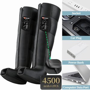 Bottes de récupération, masseur de pieds pour soulager les douleurs musculaires, compression d'air, masseur de jambes, bottes de récupération - Product Image 5