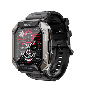 Đồng hồ 2024 Hot Đồng hồ thông minh 5ATM chống nước sâu 1.81-inch TFT phát hiện áp suất huyết áp vuông cuộc gọi phát hiện - Product Image 3