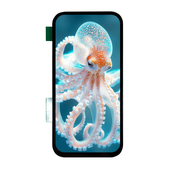 4.1" AMOLED 568x1232 OLED Display Module with Touch Screen and Cover Lens Handheld AMOLED Screen