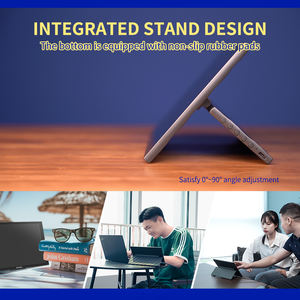 FEELWORLD DH101 Moniteur de caméra Alimentation OEM Fonctionnement sur batterie Double ports USB-C Moniteur de terrain <span class=keywords><strong>avec</strong></span> personnalisation du logo - Product Image 3