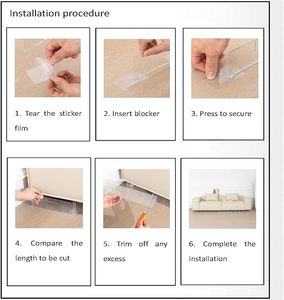 Rõ ràng Acrylic couch chặn đồ chơi 3-4 inch đồ nội thất cao giường bảo vệ cuttable bảo vệ ghế sofa giải phóng mặt bằng kệ trưng bày vật nuôi mọi thứ - Product Image 5