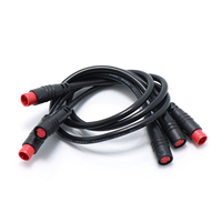 Connecteur de câble étanche IP65 en cuivre circulaire femelle mâle M6 M7 M8 2/3/4/5/6 broches pour scooter vélo électrique
