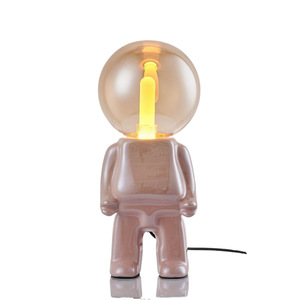 Lampe de bureau Thinker E27 LED avec commande tactile, lampe de table, veilleuse de chambre, éclairage d'ambiance, ornement décoratif - Product Image 5