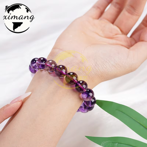 Pulsera de Cristal Super Siete de Colección para Hombre y Mujer, con Cristales Lisos y Elegantes, Color Crema Cassis G - Product Image 4
