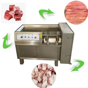 Macchina per tagliare cubetti di carne di pollo con carne di maiale di manzo 550