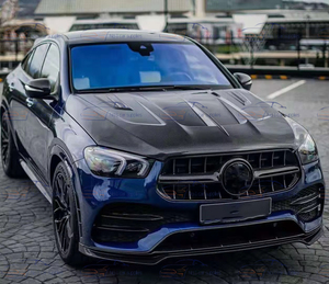 Kit de carrocería de coche de alta calidad para Benz C167 W167 <span class=keywords><strong>GLE</strong></span> <span class=keywords><strong>43</strong></span> 53 Coupe a estilo Larte alerón difusor trasero de labio delantero de fibra de carbono - Product Image 4
