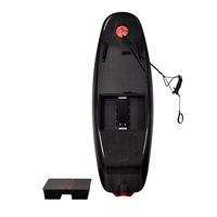Planche de surf électrique en fibre de carbone pour le surf récréatif et les sports nautiques avec pagaie et laisse