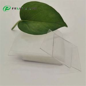 FELIX Industrial Solid High Quality 0.1mm 0.2mm 0.3mm 0.5mm 0.7mm 1mm Tempered Ultra Thin <b>Glass</b> <b>Sheet</b> 92% Transmission 3-Year - Product Image 2
