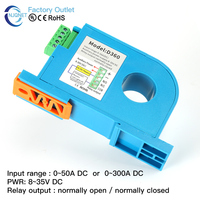 Module de détection de courant continu intégré à inductance mutuelle avec protection contre les surcharges et contrôle par liaison, capteur à effet Hall D360 50A D366 300A