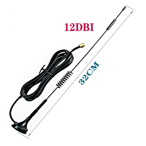 Antena Magnética Interior de Alta Ganancia de 12dBi para GSM GPRS 3G 4G Lte de 850/900/1800/1900/2100/2700 MHz - Product Image 2